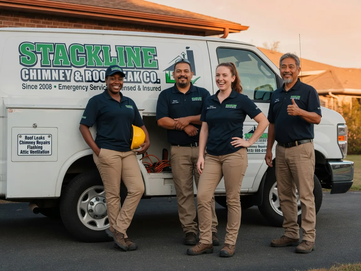 Chimney flashing repair company in Port Allen, LA